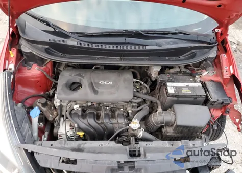 2016 Kia Rio Ex from USA, damaged, VIN KNADN4A37G6642898